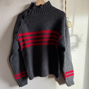 Damson Madder Tallulah High Neck Jumper